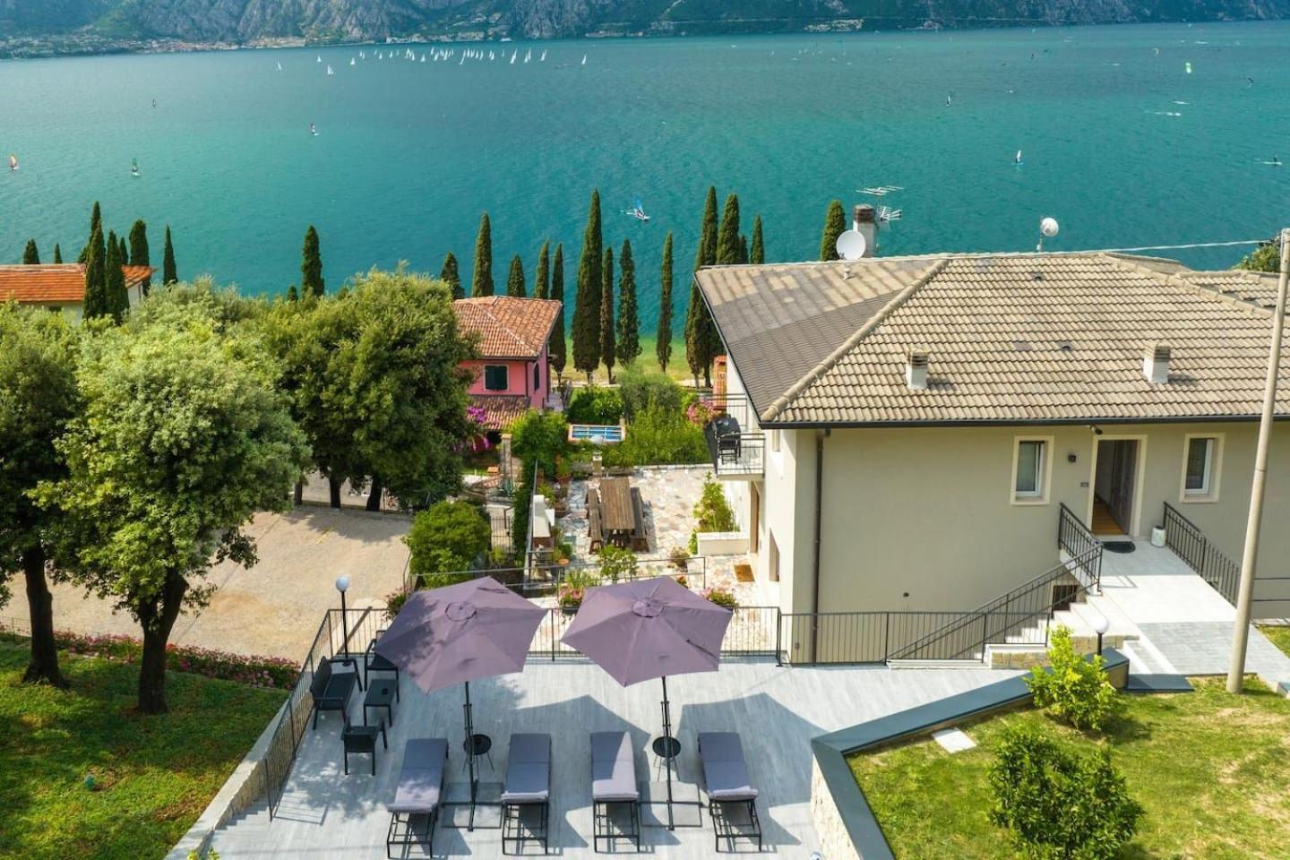 Finestra Sul Lago Malcesine Apt Riva Eksteriør bilde